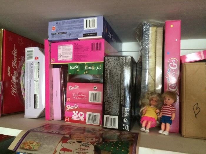 Over 200 Barbies, boxed and loose, vintage and new