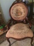                 Antique parlor chair