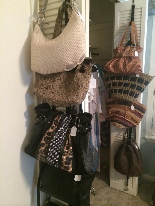           Selection of purses