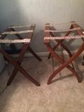             Two luggage racks