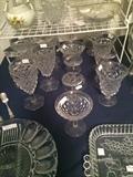              Fostoria glass ware
