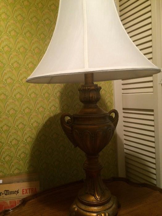           Another brass lamp