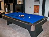 Strata by American Heritage 8' pool table. Felt is blue and in perfect condition.