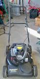6.5 HP Briggs Stratton Self Propelled 21" Cut Front Wheel Drive. Bagger/Mulcher/Side Discharge