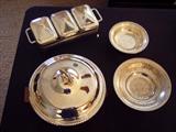 Wilson, International, and other genuine silver pieces.