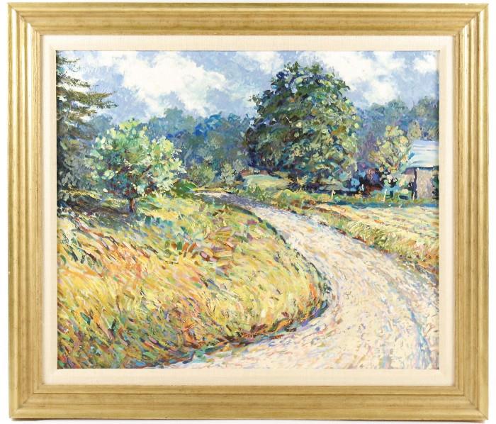 Impressionist Style American Landscape Painting