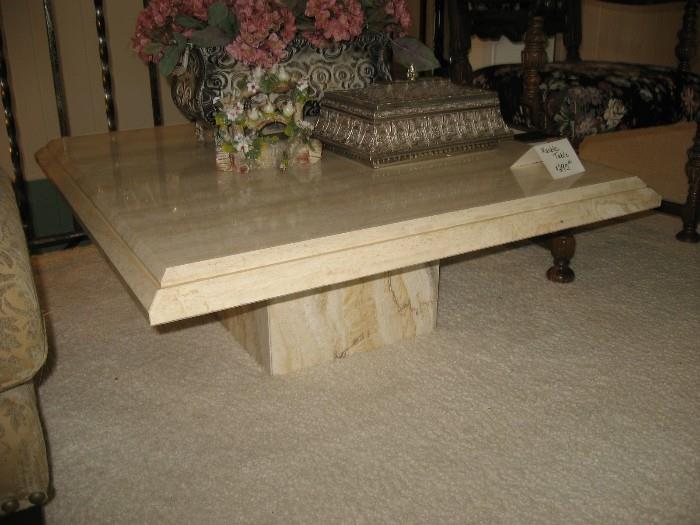 Large MARBLE coffee table