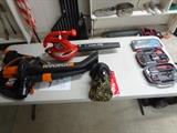 Worx blower/mucher/vacuum, leaf blower