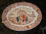 Japan madeThanksgiving platter