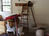 Old Wooden ladder, miscellaneous