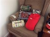 Golf pillows, misc pillows, tissue cover