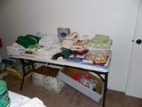 Linens - lots of linens, some new