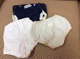 Vintage diaper covers - plastic lined