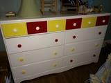 Vintage dresser, painted