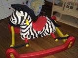 Rocking zebra