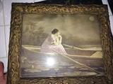 Vintage framed print