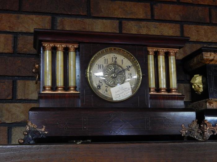Again, a lovely clock ( mantle) and just like all the others it is in working order.
