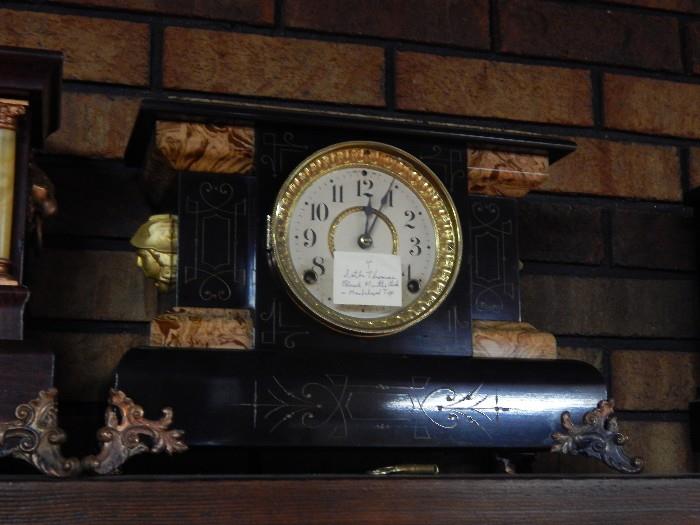 Great detail and style to this mantle clock.