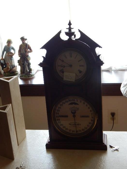 Antique mantle table clock.