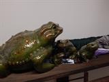 mid century frogs