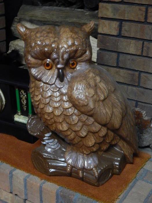 mid century owl...large