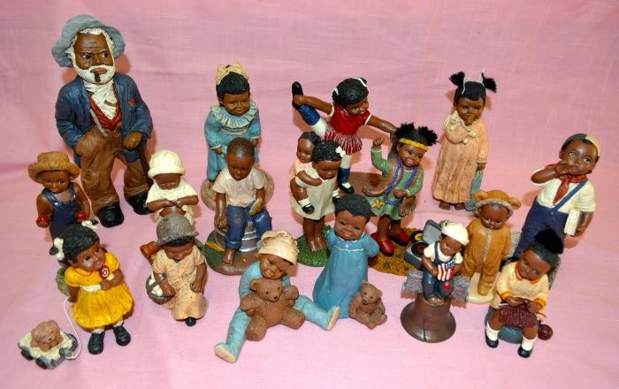 All God's Children and Martha Holcomb Figurines
