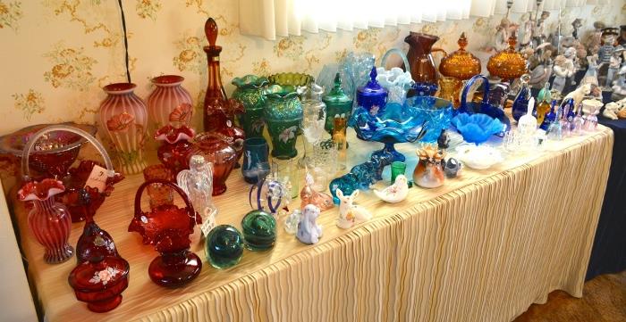 Tables of Glassware