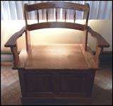 Entryway bench and bootlocker