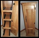 Storage cabinet inside and out