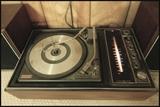 Vintage vinyl record player stereo
