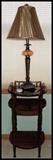 Table with lamp