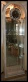 Tall glass clock