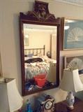 Irwin mahogany mirror