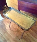 Solid brass vintage table darling