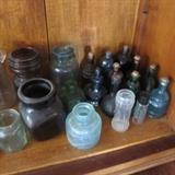 SOME OF MANY BOTTLES