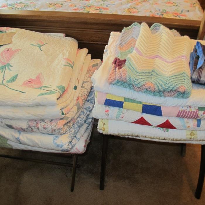 QUILTS IN EXCELLENT CONDITION