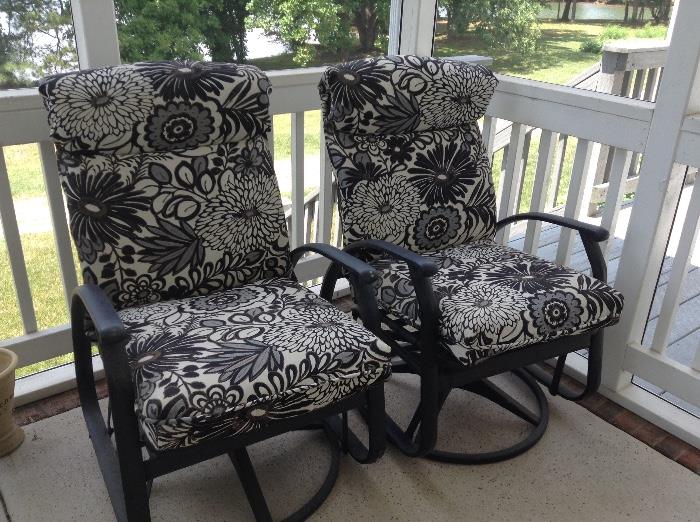 These swivel chairs sold on Thurs via the "Buy It Now" feature on the mobile App
