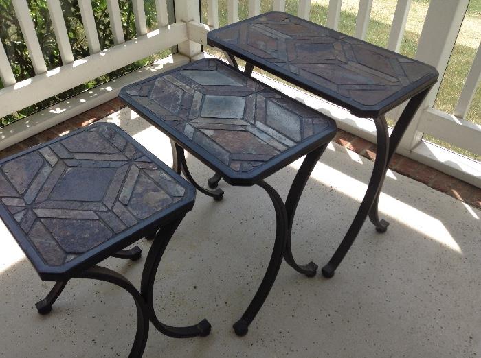 These nesting tables sold on Thurs via the "Buy It Now" feature on the mobile App