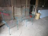 Metal Yard Chairs and Tables 