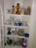 Vintage Teacups, Glassware, Figurines