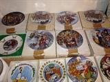 Collectable plates, Disney, Spode, Elvis, Frank Sinatra, Gone with the Wind