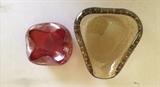 2 nice pieces Murano glass