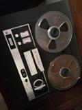 Reel to reel inside Penncrest Console Stereo