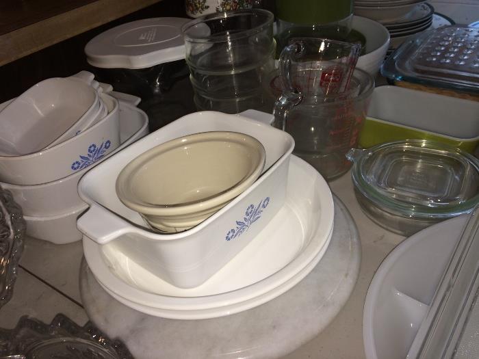  Corning ware and Pyrex