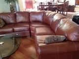 Leather Sectional
