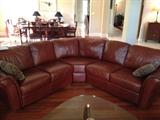 Leather Sectional