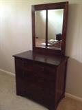 Mission Style Chest w/Mirror