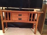 Mission Style Oak Sideboard