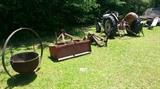 Tractor Implements and Huge Cauldrin