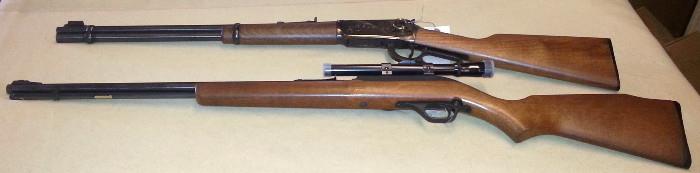 Winchester 30-30 and .22